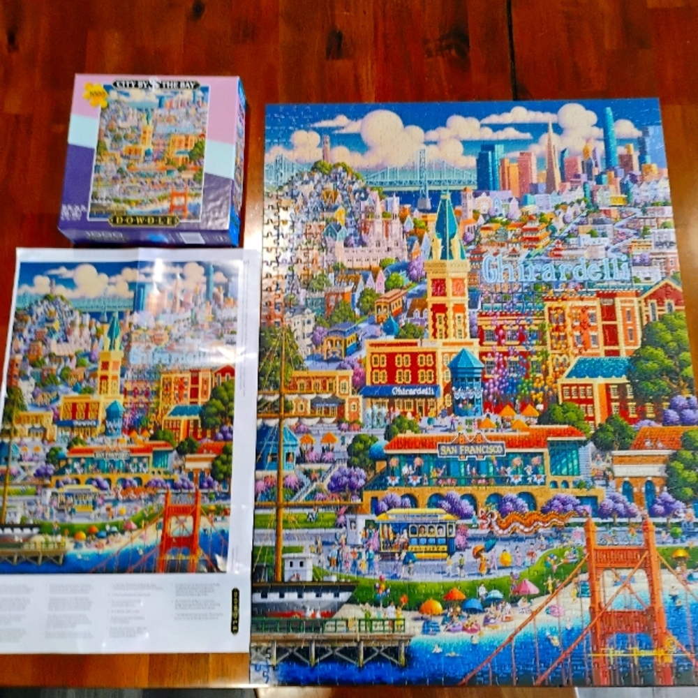 "City by the Bay" 1000 piece puzzle